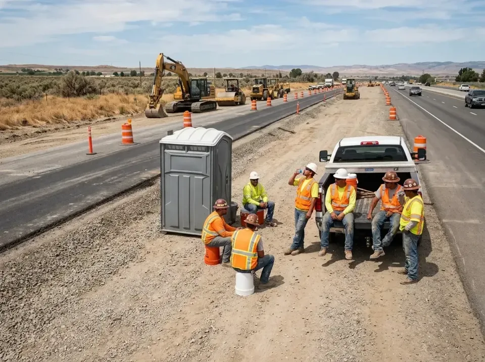 highway-road-construction-crew-007 — frequently asked questions, Porta Potty and Restroom Rentals in Swainsboro, GA